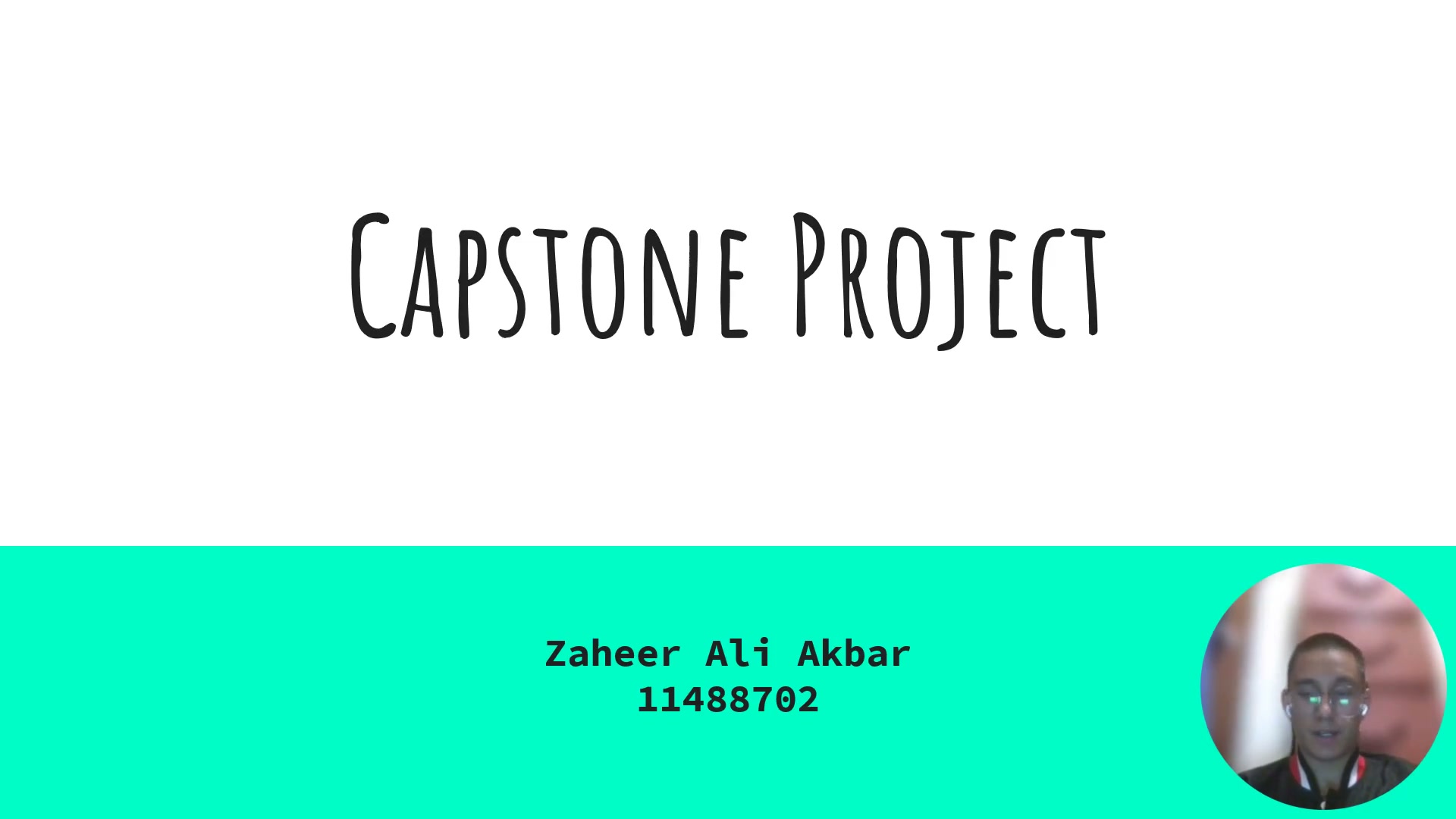 Learn English Through Sitcoms capstone project title screen